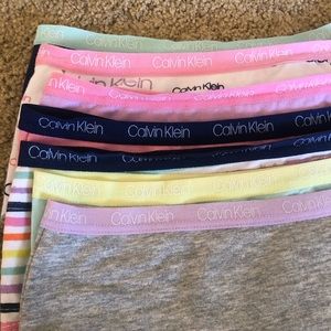 7 pairs of Calvin Klein Cotton Undies